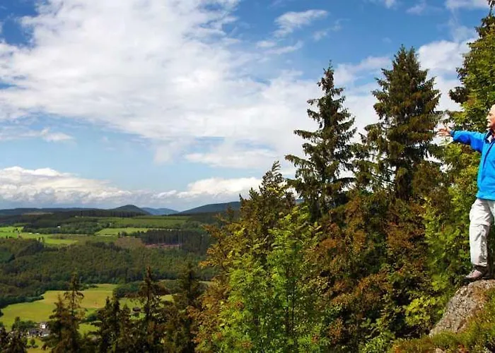 Apartmán Welcome In - 'leni' Naast De Piste, Met Balkon, Sauna En Zwembad Winterberg